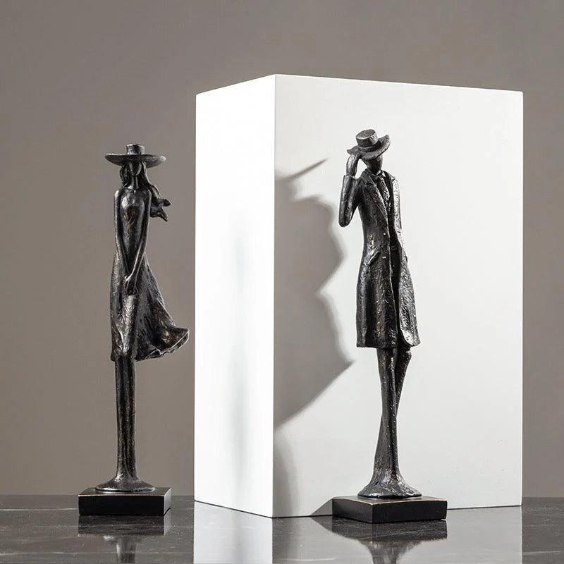 Classic Lady and Gentleman Sculpture -  - #tag1#