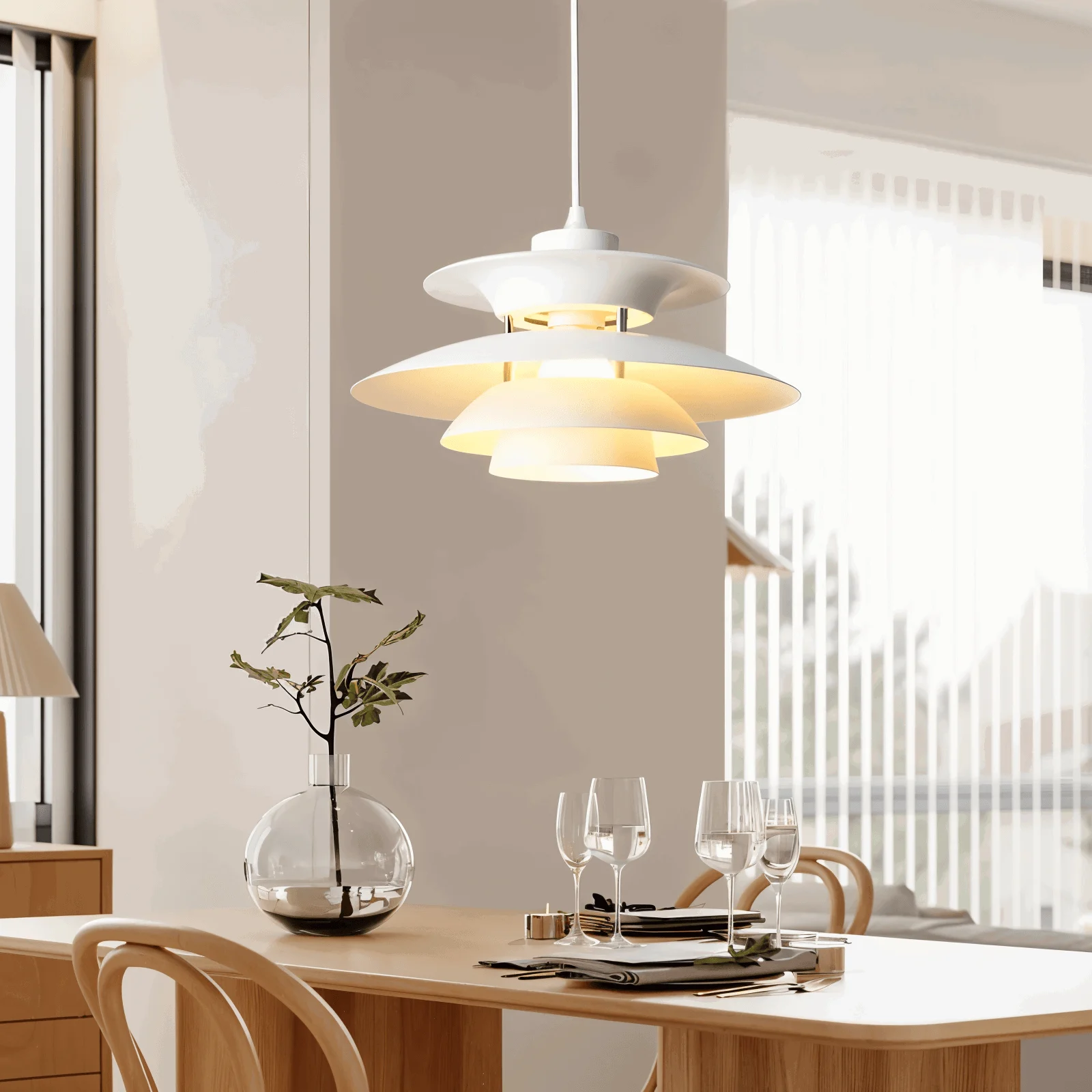 Classic Nordic Pendant Lamp - Minimalist and Modern -  - #tag1#