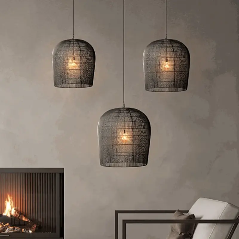 Classic Simple Rattan Pendant Lamp tag1