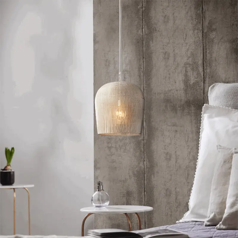 Classic Simple Rattan Pendant Lamp tag1