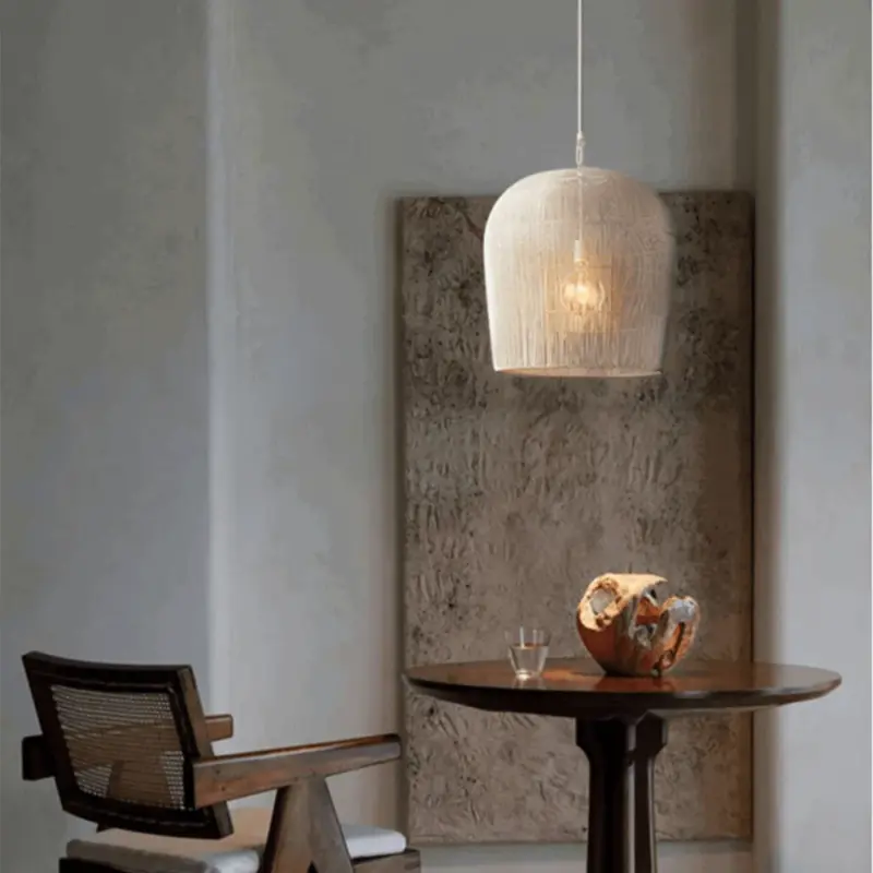 Classic Simple Rattan Pendant Lamp tag1