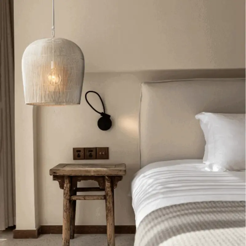 Classic Simple Rattan Pendant Lamp tag1