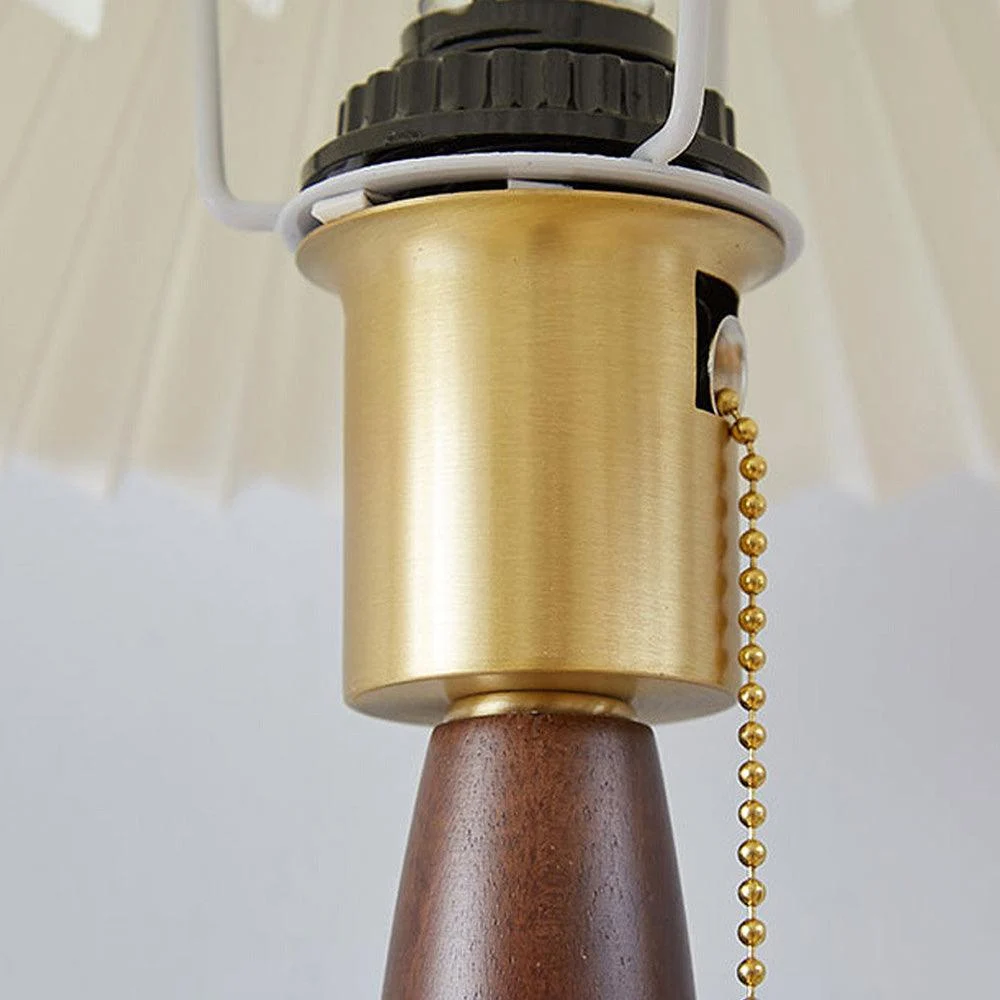 Classic Walnut Folding Shade Wall Lamp -  - #tag1#
