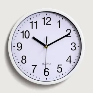Classroom Nursery Silent Wall Clock 10 Inches