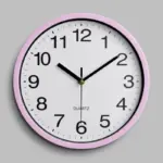 Classroom Nursery Silent Wall Clock 10 Inches