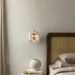 ClearAura Minimalist Glass Lamp tag1