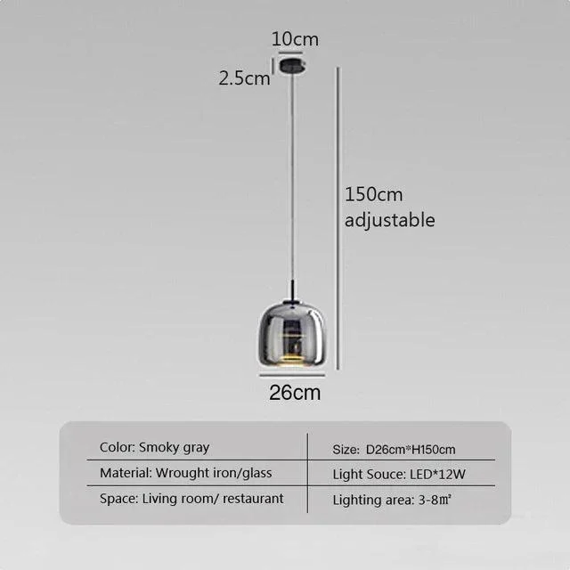 ClearAura - Minimalist Glass Lamp -  - #tag1#