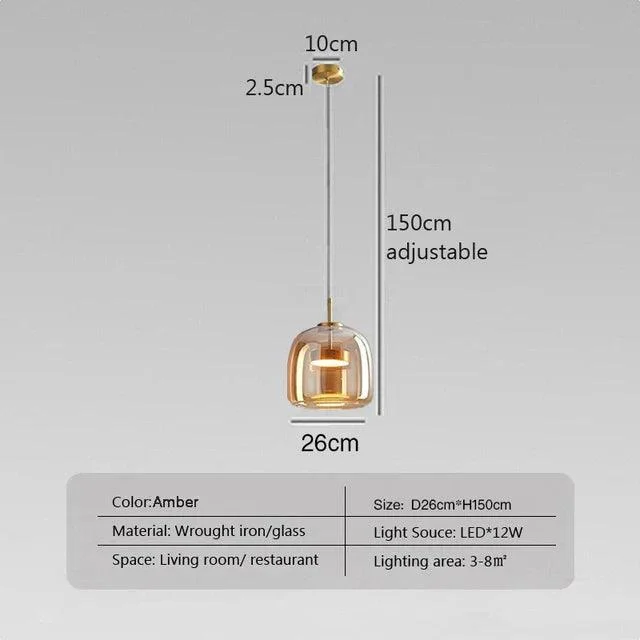 ClearAura - Minimalist Glass Lamp -  - #tag1#