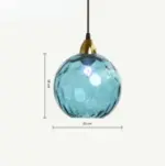 ClearBall Glass Ball Pendant Lamp tag1