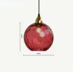 ClearBall Glass Ball Pendant Lamp tag1