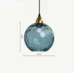 ClearBall Glass Ball Pendant Lamp tag1