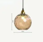 ClearBall Glass Ball Pendant Lamp tag1