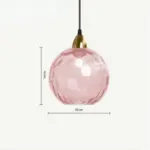 ClearBall Glass Ball Pendant Lamp tag1