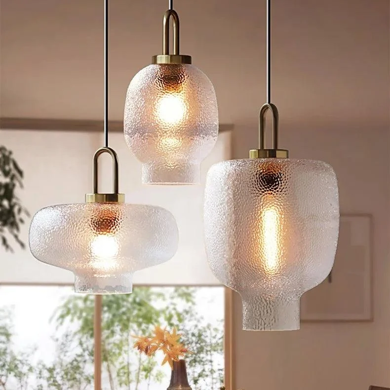 Clear Frosted Glass Pendant Lamp for Kitchen -  - #tag1#