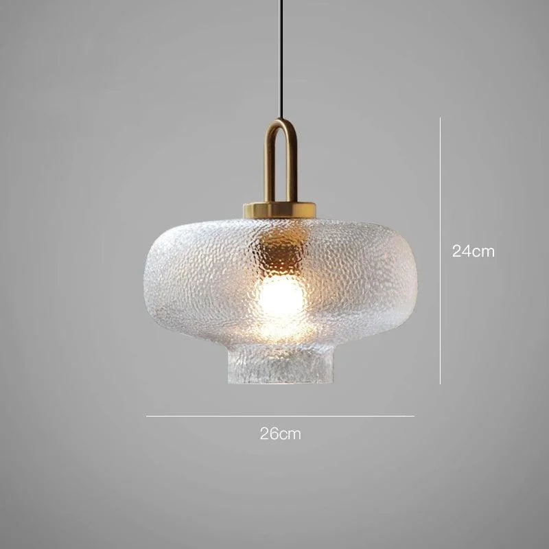 Clear Frosted Glass Pendant Lamp for Kitchen -  - #tag1#