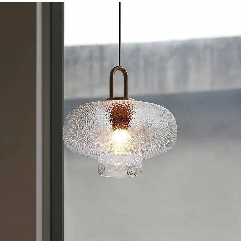 Clear Frosted Glass Pendant Lamp for Kitchen -  - #tag1#