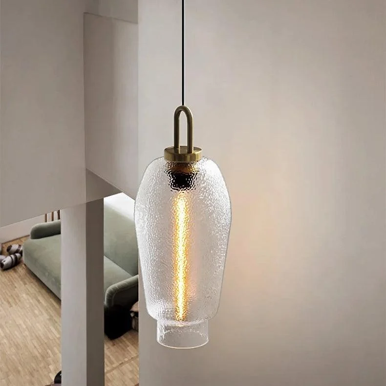 Clear Frosted Glass Pendant Lamp for Kitchen -  - #tag1#