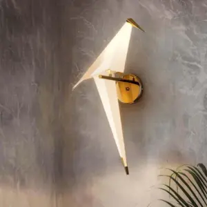 Clifford Design Bird LED Indoor Wall Lamp Metal