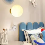 Climbing Wall Astronaut Moon Lamp