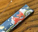 Cloisonne Blue Ceramic Incense Stick Holder