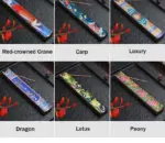 Cloisonne Blue Ceramic Incense Stick Holder