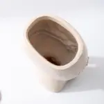 Closed Eyes Face Planter Pot