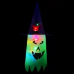 Cloth Art Ghost Halloween String Lights tag1