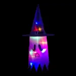 Cloth Art Ghost Halloween String Lights tag1