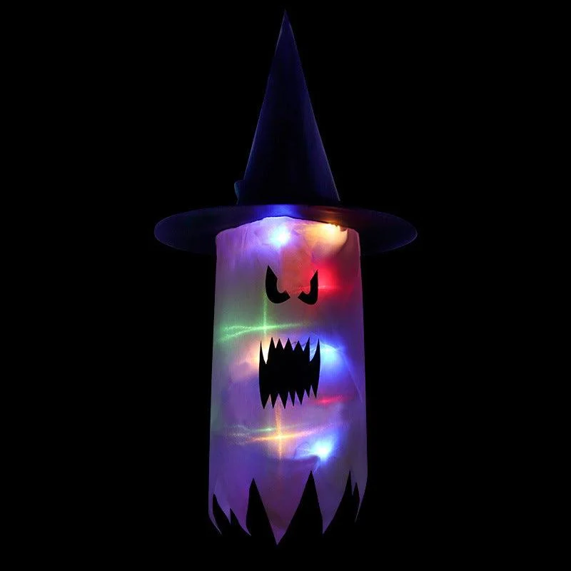 Cloth Art Ghost Halloween String Lights -  - #tag1#