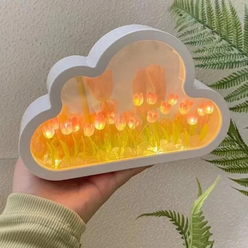 Cloud Tulip Night Lights Diy Materiaal Pakket Handgemaakt Cloud Tulpen Bloemen Lamp Valentines Dag Geschenken Huisdecoratie 73a98fd2 5345 4386 Ac0e 1a5a44148b75