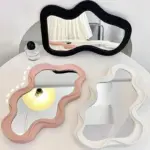 Cloud shaped Mirror CloudMirror Wall Mirror 41x26cm tag1