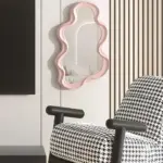 Cloud shaped Mirror CloudMirror Wall Mirror 41x26cm tag1