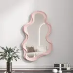 Cloud shaped Mirror CloudMirror Wall Mirror 41x26cm tag1
