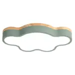 CloudLight Acrylic Cloud LED Ceiling Lamp with Wooden Canopy tag1