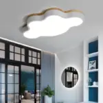 CloudLight Acrylic Cloud LED Ceiling Lamp with Wooden Canopy tag1