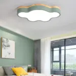 CloudLight Acrylic Cloud LED Ceiling Lamp with Wooden Canopy tag1