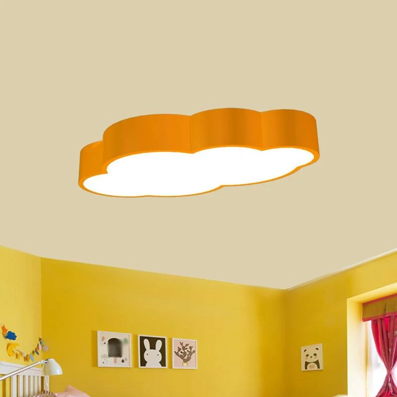 Cloud Ceiling - Children's Room LED Ceiling Lamp in Red/Yellow/Blue -  - #tag1#