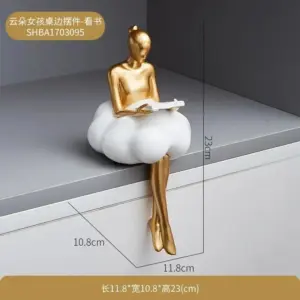 Cloud Girl Sculpture