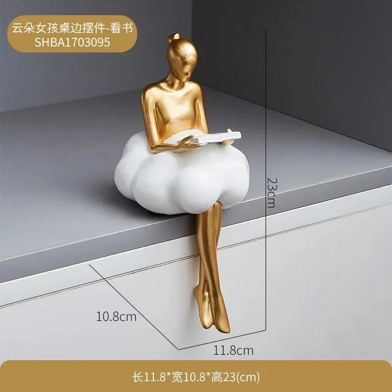 Cloud Girl Sculpture -  - #tag1#
