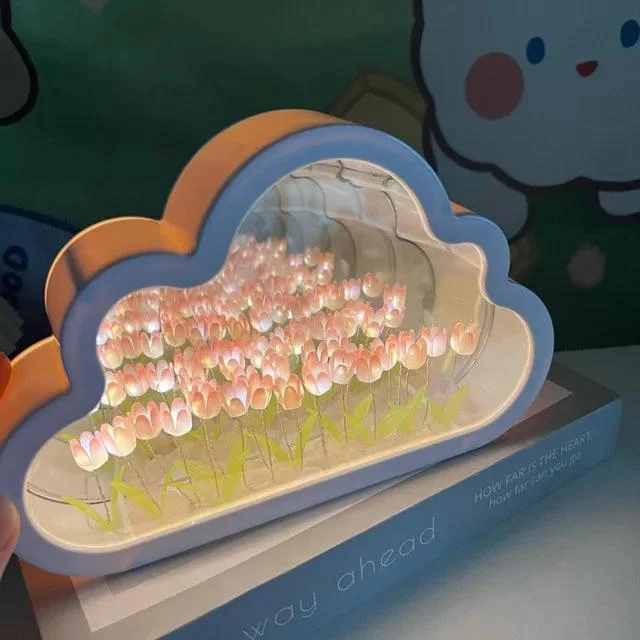 Cloud Mirror Tulip Lamp -  - #tag1#