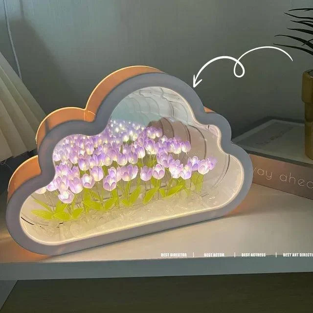 Cloud Mirror Tulip Lamp -  - #tag1#