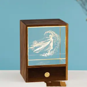 Cloud Wooden Night Light