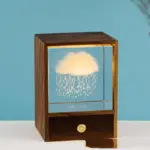 Cloud Wooden Night Light tag1