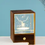 Cloud Wooden Night Light tag1