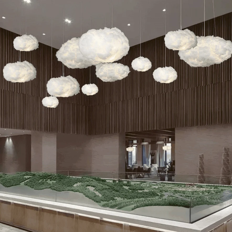 Cloud lamp - Nimbus - Dreamy Lighting - Atmospheric decoration -  - #tag1#