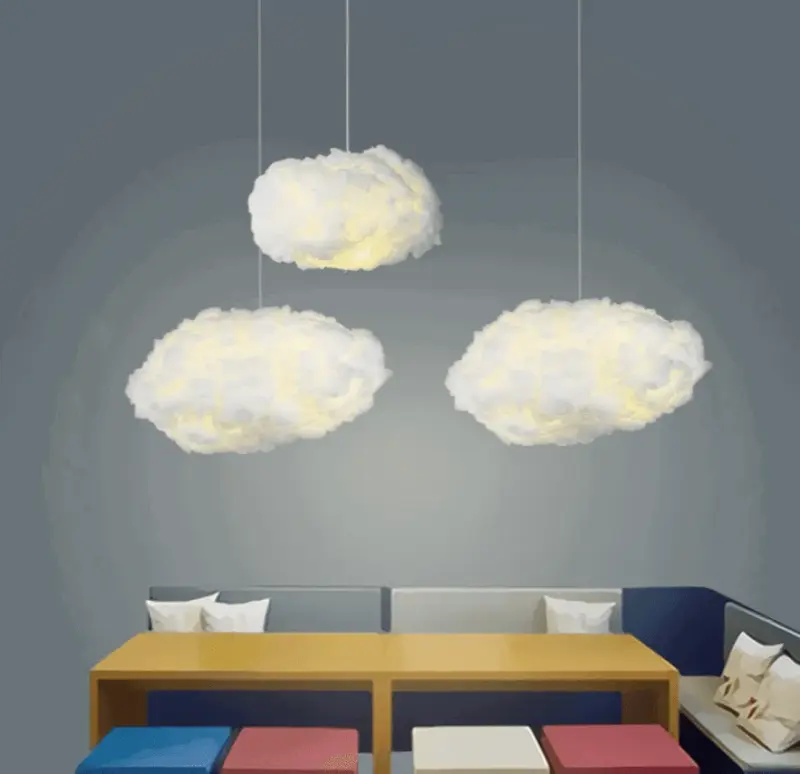 Cloud lamp Nimbus Dreamy Lighting Atmospheric decoration tag1