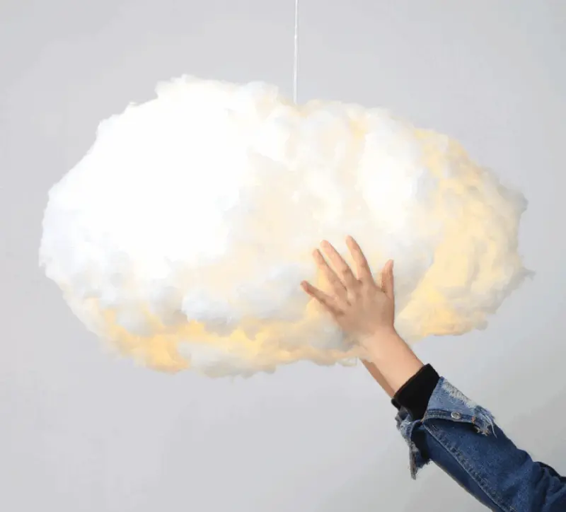 Cloud lamp Nimbus Dreamy Lighting Atmospheric decoration tag1