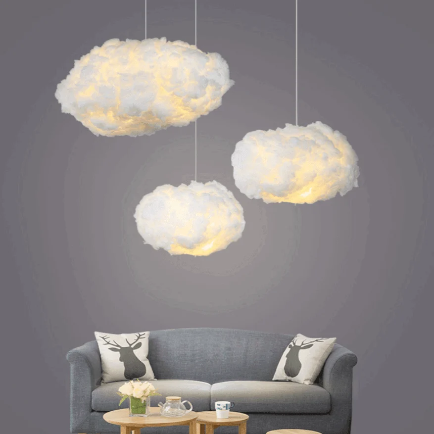 Cloud lamp - Nimbus - Dreamy Lighting - Atmospheric decoration -  - #tag1#