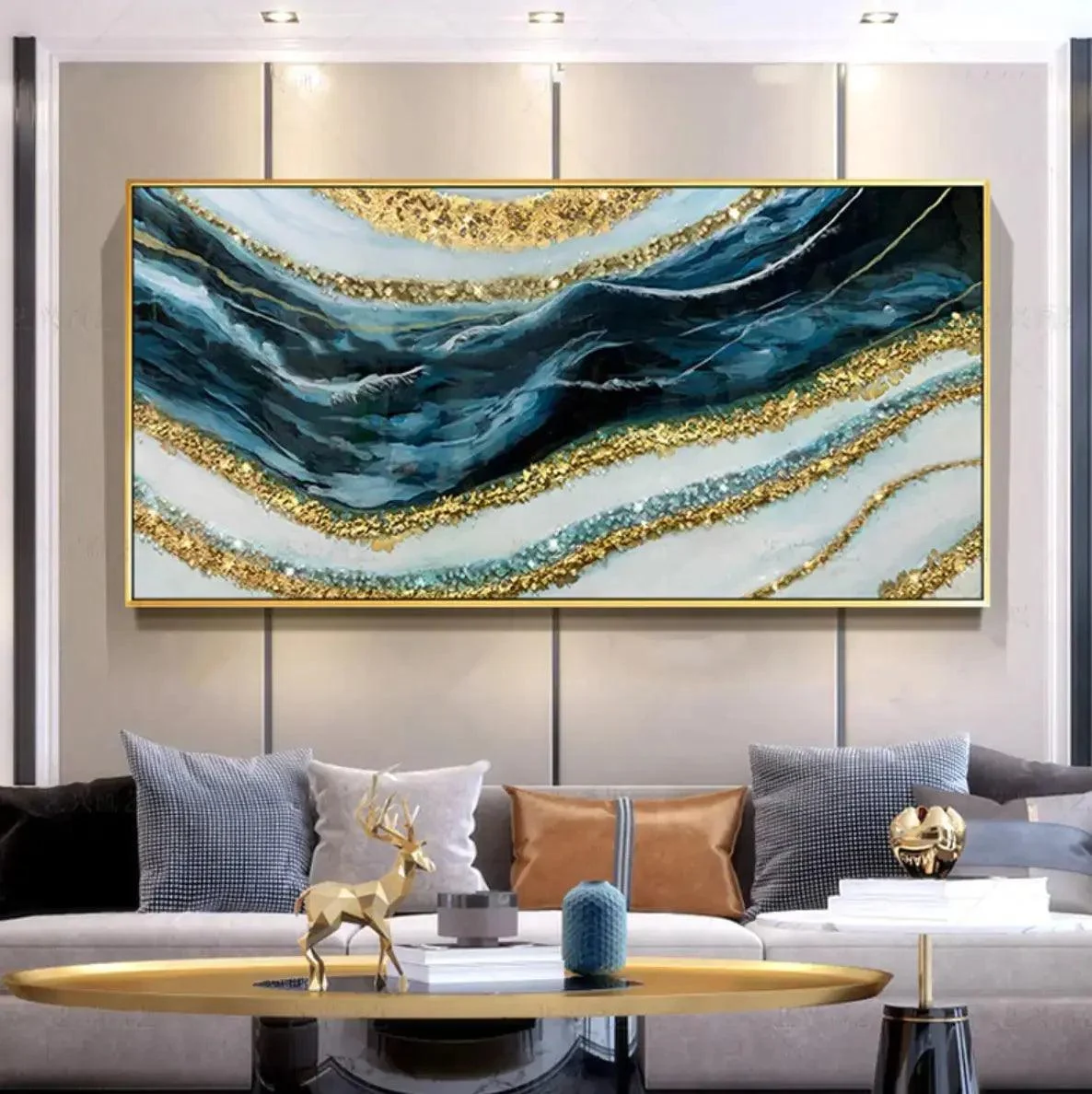 Coast Handmade Painting -  - #tag1#