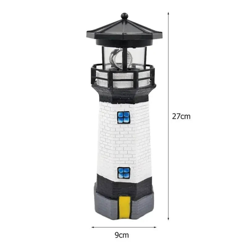 CoastalRay Lighthouse Solar Led Light